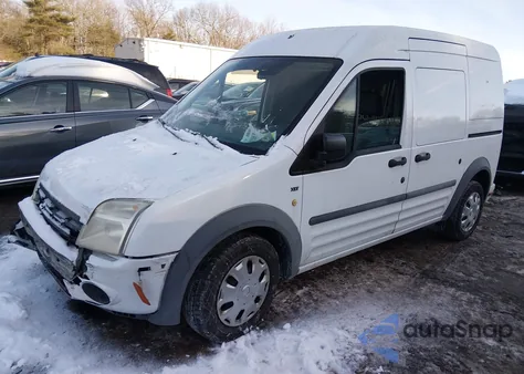 2011 Ford Transit Connect Xlt z USA, uszkodzony, nr VIN NM0LS7DN4BT049836